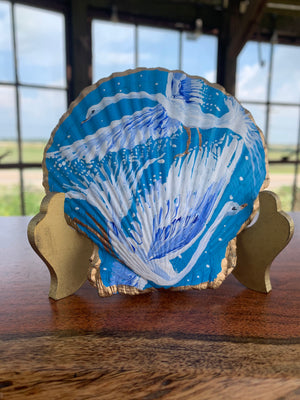 Hand Painted Shells by Starla Michelle Fine Art