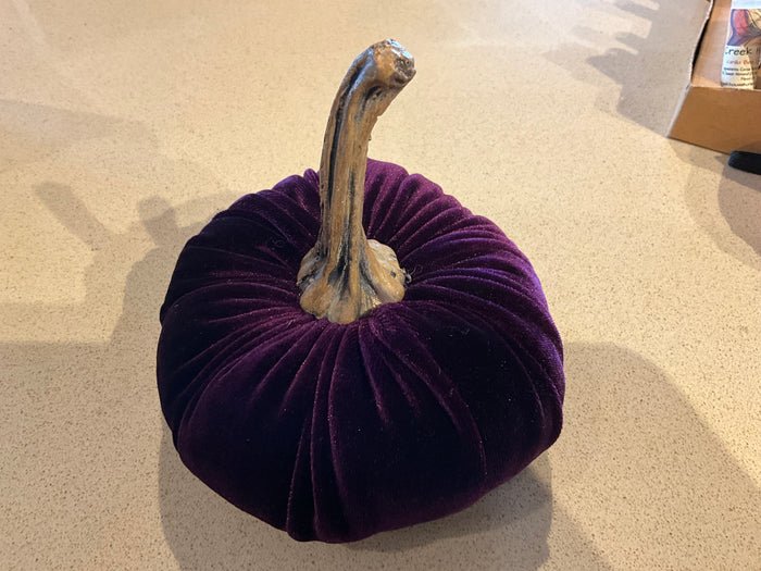 Velvet Pumpkins