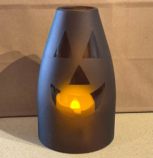 Glass, Halloween/Fall candle covers