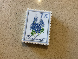 Bluebonnet Stamp Sticker