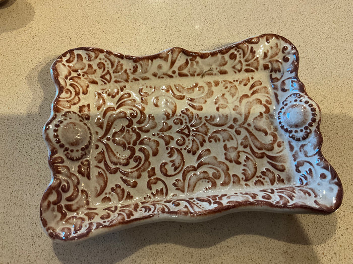 Ceramic soap dishes