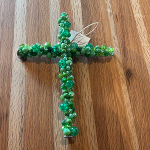 Large beaded crosses