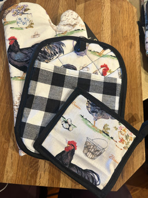 Handmade pot holder sets