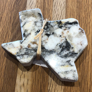 Texas shaped granite coaster/paper weight