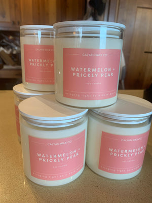Watermelon and Prickly Pear 2 wick candle