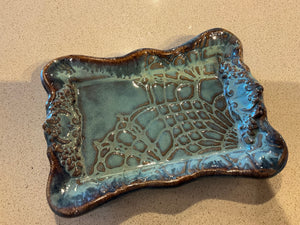 Ceramic soap dishes
