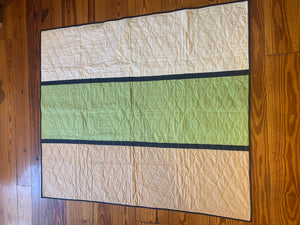 Mid Century Modern rectangles Quilt