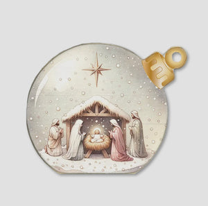 Nativity tabletop Sitter