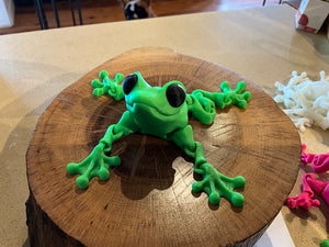 3D printed Frogs fidgets