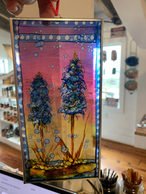 Alcohol Ink Sun Catchers