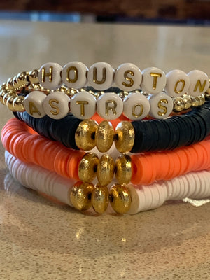 Astros Bracelet Stack