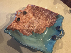 Square dishes with handles