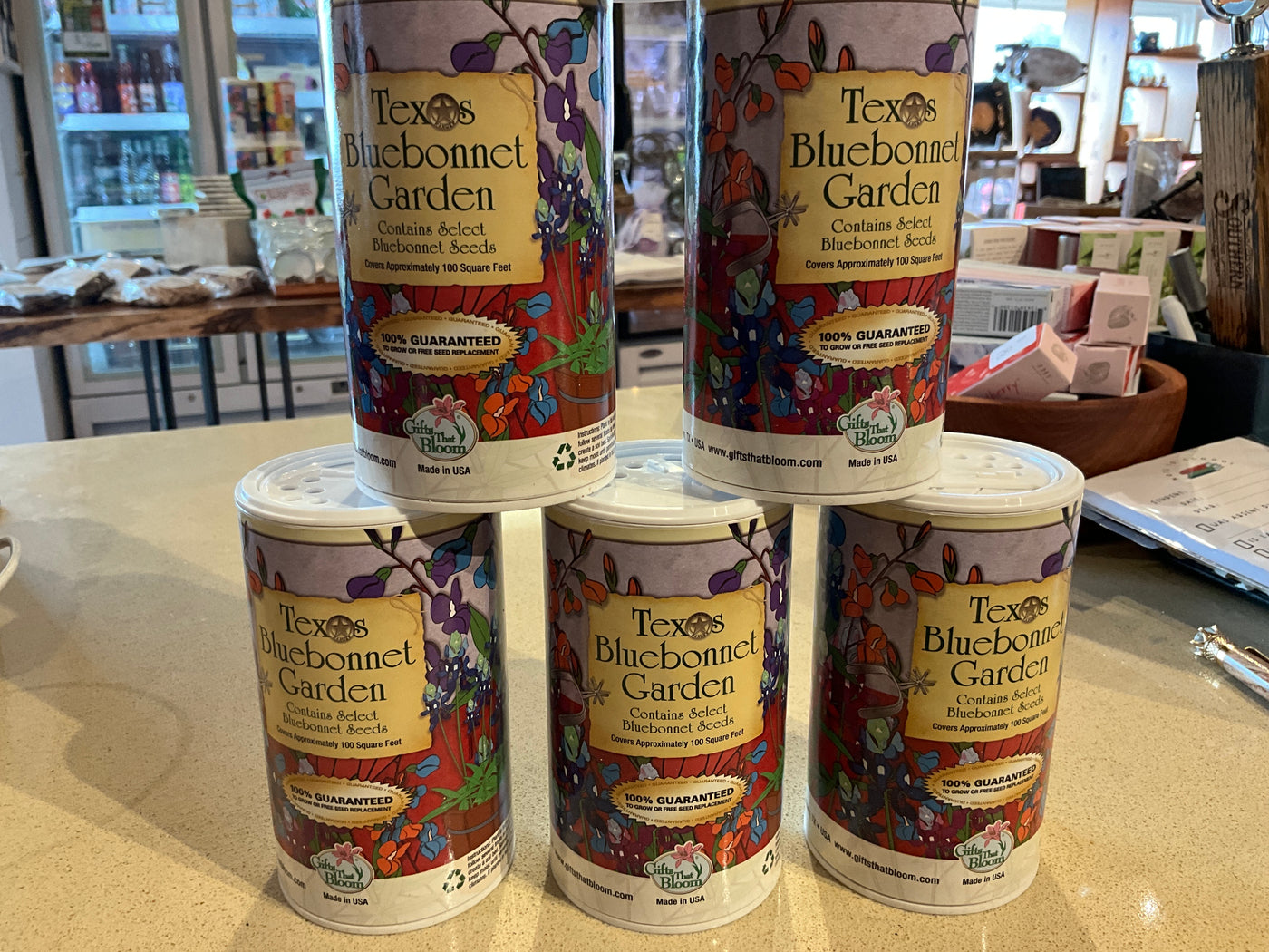 garden seeds texas Texas bluebonnet Garden seed shaker – Shiner Bluestem