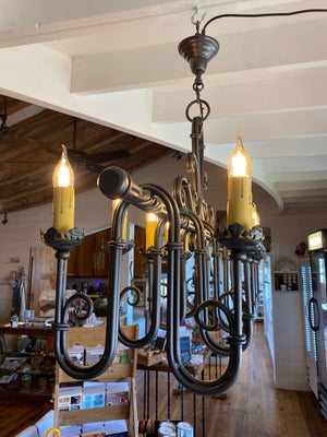 French light fixture reconditioned