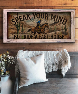 Speak your mind