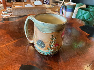 Carved mugs