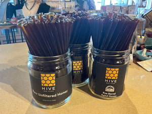 Hive honey straws