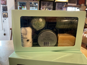 5 piece sampler Coconut Lime Verbena
