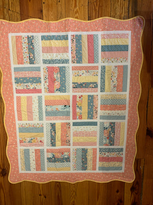 Fence Rail Baby Quilt