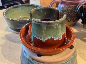 Sponge Crocks with drip catcher