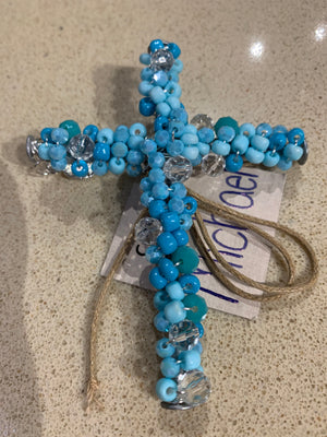 Small Beaded Crosses