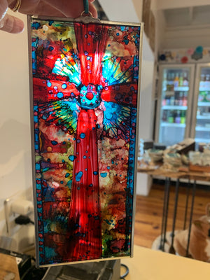 Alcohol Ink Sun Catchers
