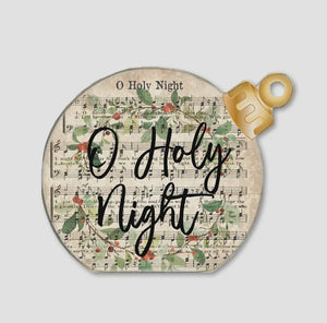 O Holy Night tabletop Sitter