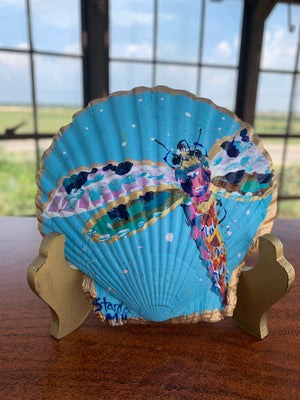 Hand Painted Shells by Starla Michelle Fine Art
