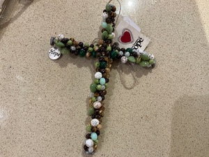 Medium Beaded Crosses