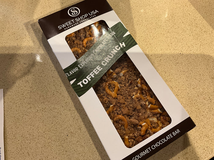 Toffee Crunch gourmet Chocolate Bar