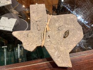 Texas shaped granite coaster/paper weight