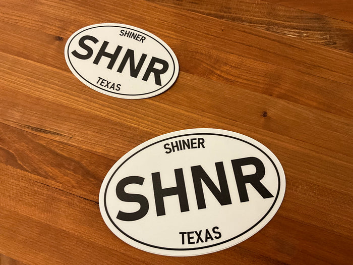 Shiner Stickers