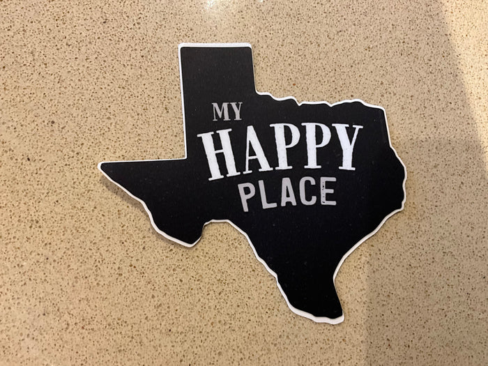 My happy place sticker