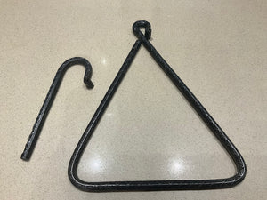 Hand Forged Triangle