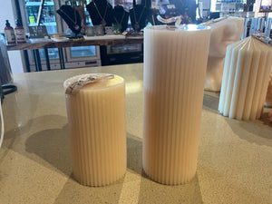 Ribbed Candles