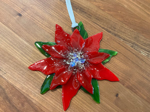 Fused glass ornaments