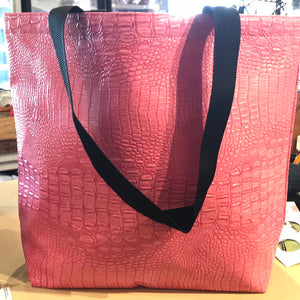Faux leather Tote Bag