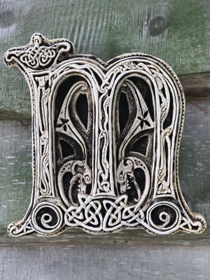 Ornate initials from ancient Irish manuscripts