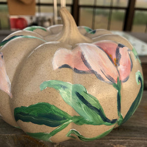 Hand Painted Ceramic Pumpkins