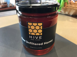 Hive, Raw, unfiltered honey