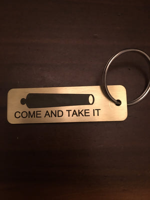 Brass and stainless steel  key chains