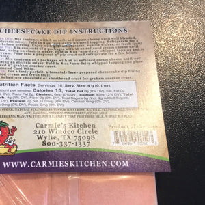 Carmie’s Kitchen dip and cheeseball mixes