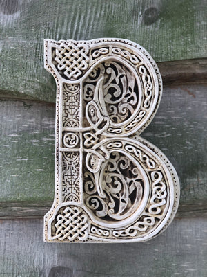 Ornate initials from ancient Irish manuscripts