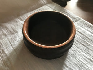 Small, turned wood bowls