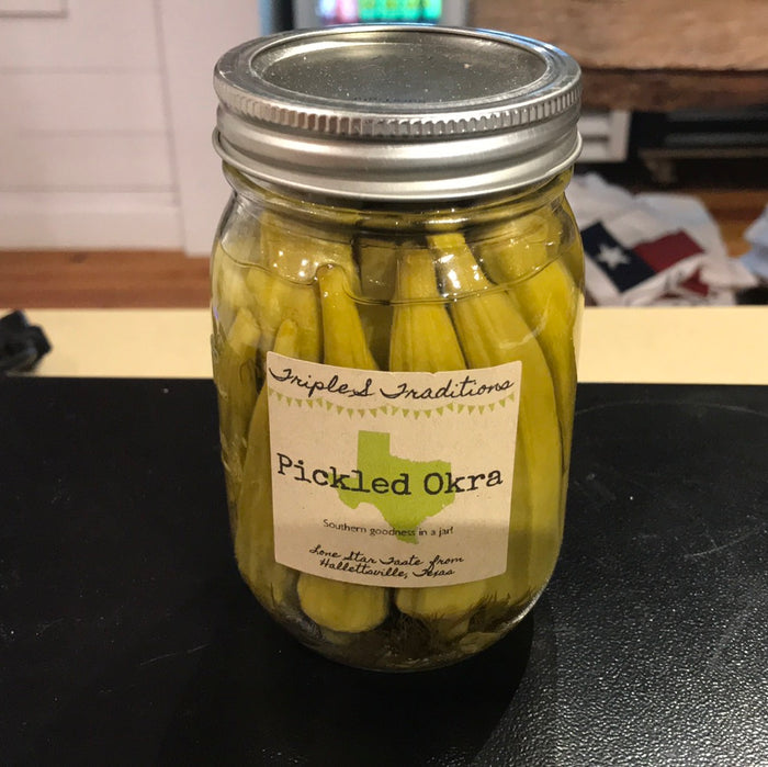 Pickled okra