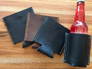 Leather coozies