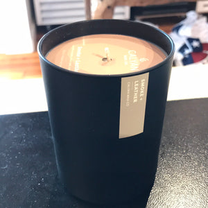 Black Glass Candles