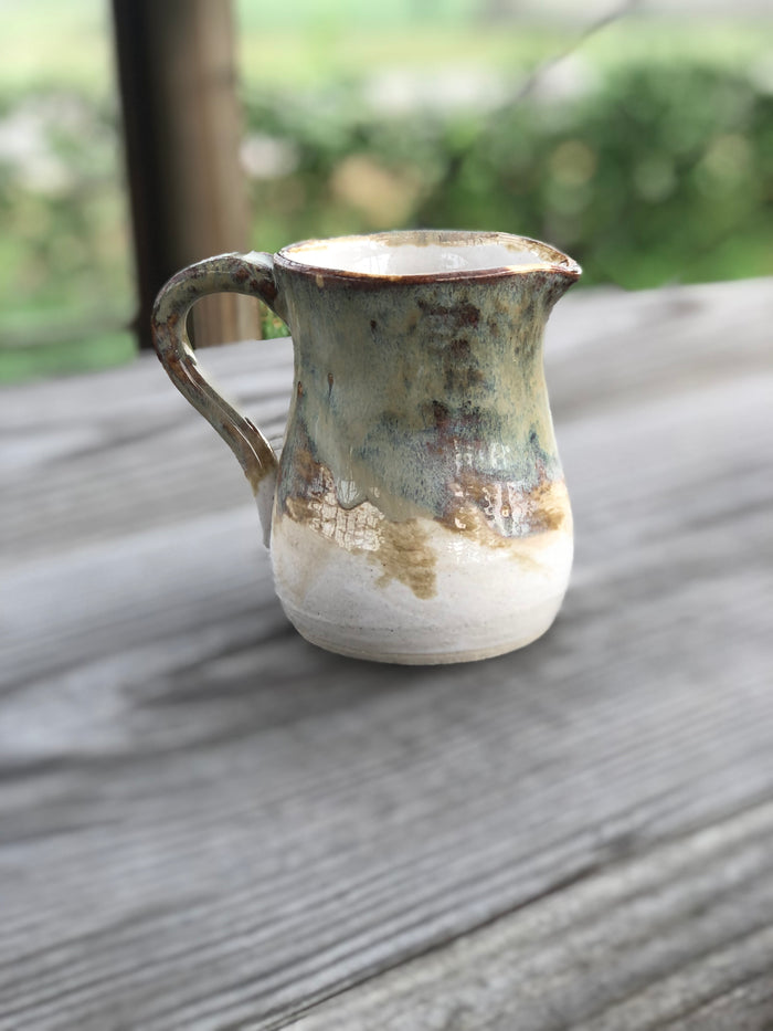 Small chowder colored pitcher